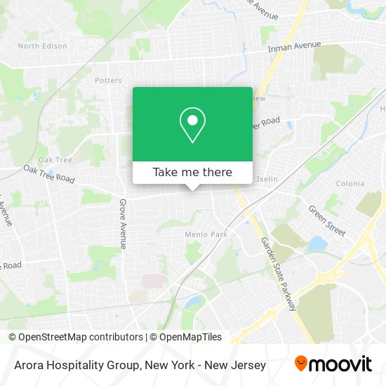 Arora Hospitality Group map