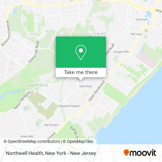 Northwell Health map