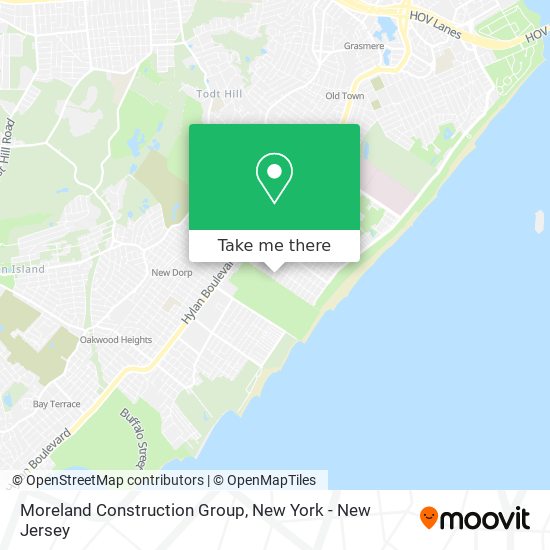 Moreland Construction Group map