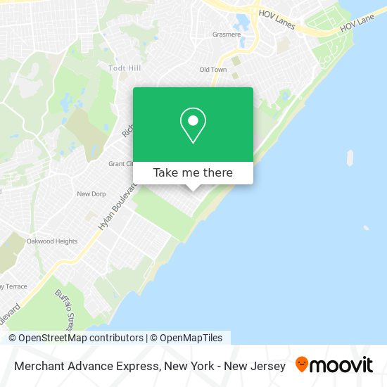 Merchant Advance Express map
