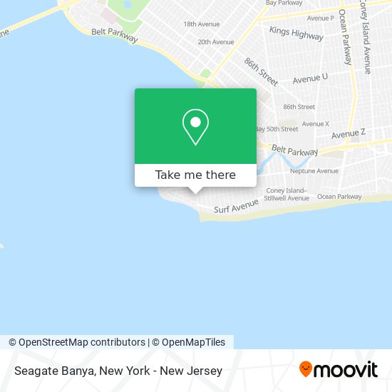 Mapa de Seagate Banya