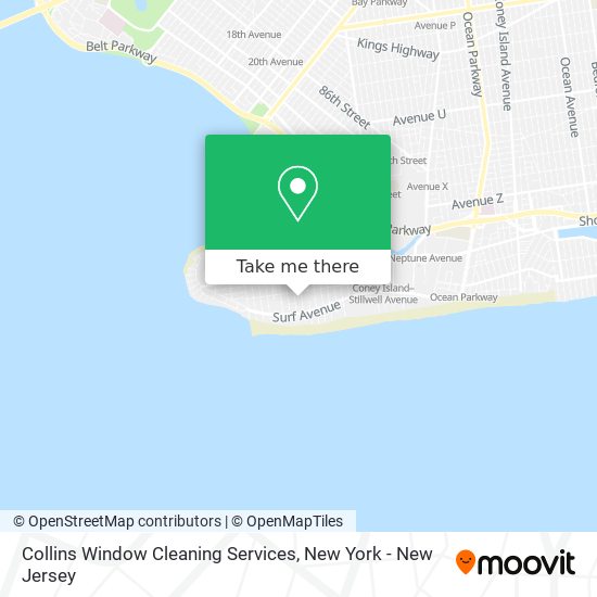 Mapa de Collins Window Cleaning Services