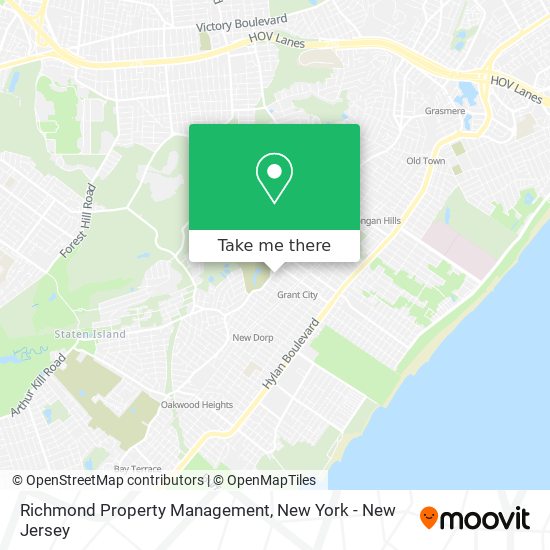 Mapa de Richmond Property Management