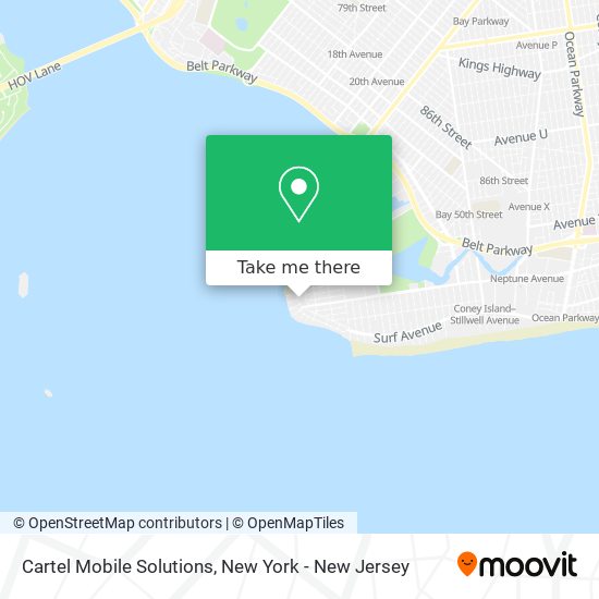 Cartel Mobile Solutions map