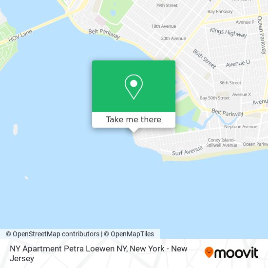 Mapa de NY Apartment Petra Loewen NY