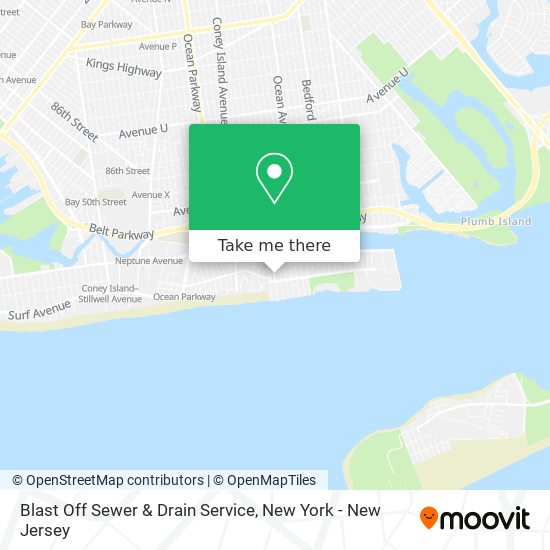 Mapa de Blast Off Sewer & Drain Service