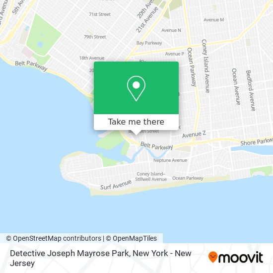 Mapa de Detective Joseph Mayrose Park