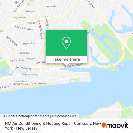 NM Air Conditioning & Heating Repair Company map