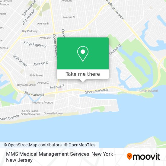 MMS Medical Management Services map