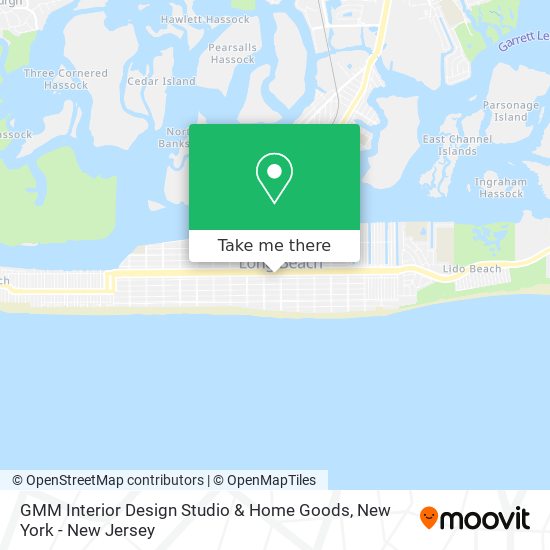 Mapa de GMM Interior Design Studio & Home Goods