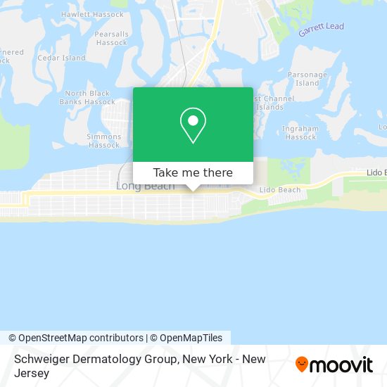 Schweiger Dermatology Group map