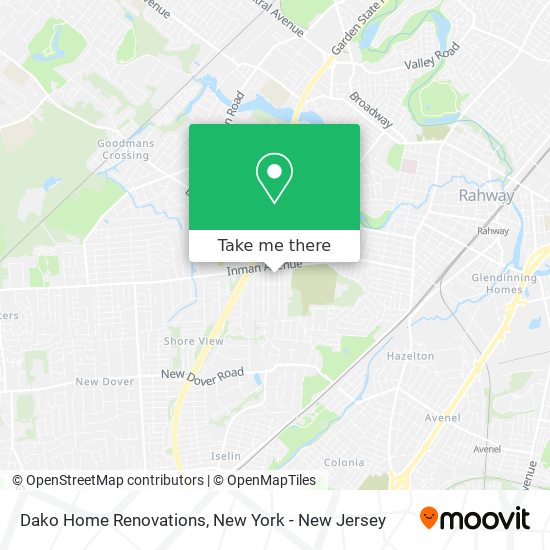 Dako Home Renovations map