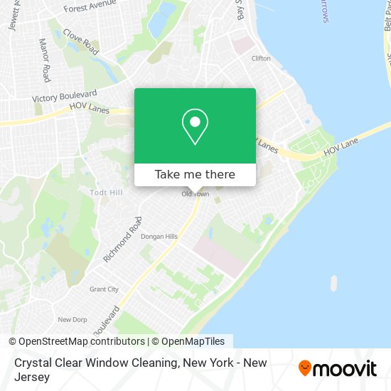 Crystal Clear Window Cleaning map