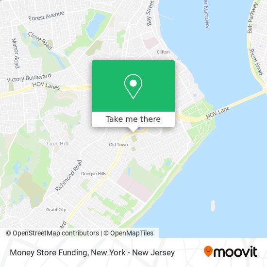 Mapa de Money Store Funding
