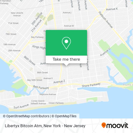 Libertyx Bitcoin Atm map