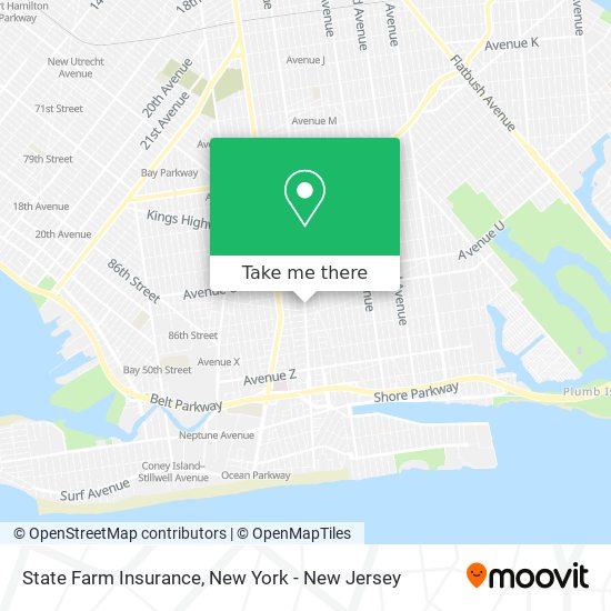 Mapa de State Farm Insurance