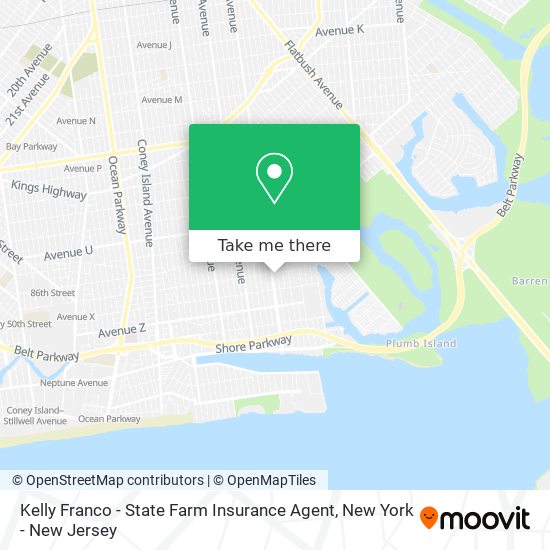 Kelly Franco - State Farm Insurance Agent map