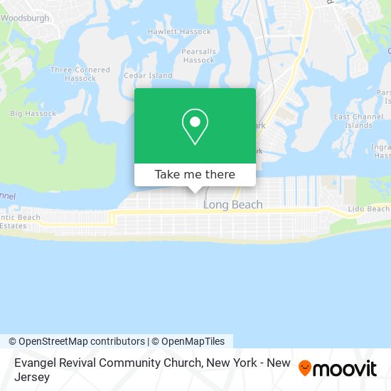 Evangel Revival Community Church map