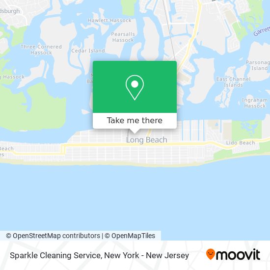 Mapa de Sparkle Cleaning Service