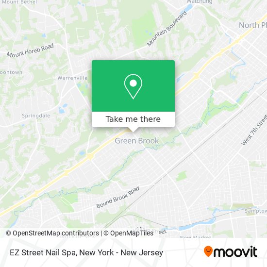 Mapa de EZ Street Nail Spa