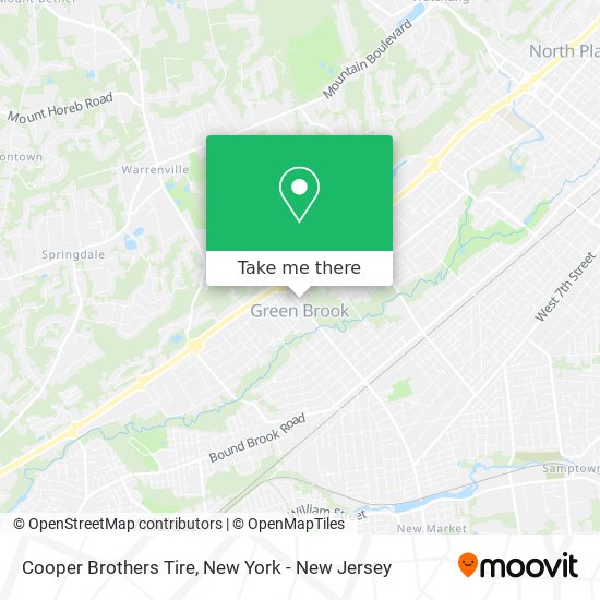 Mapa de Cooper Brothers Tire