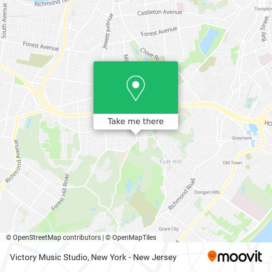 Mapa de Victory Music Studio