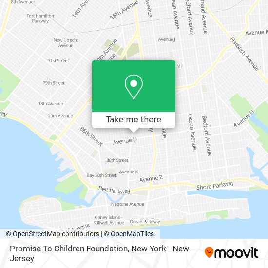 Promise To Children Foundation map