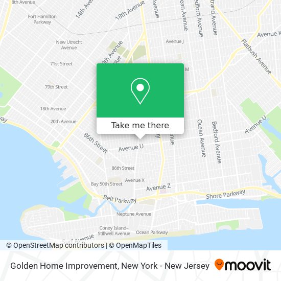 Golden Home Improvement map