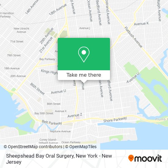 Sheepshead Bay Oral Surgery map