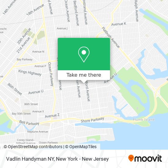 Mapa de Vadlin Handyman NY