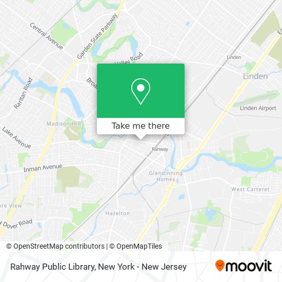 Mapa de Rahway Public Library