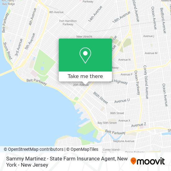 Sammy Martinez - State Farm Insurance Agent map