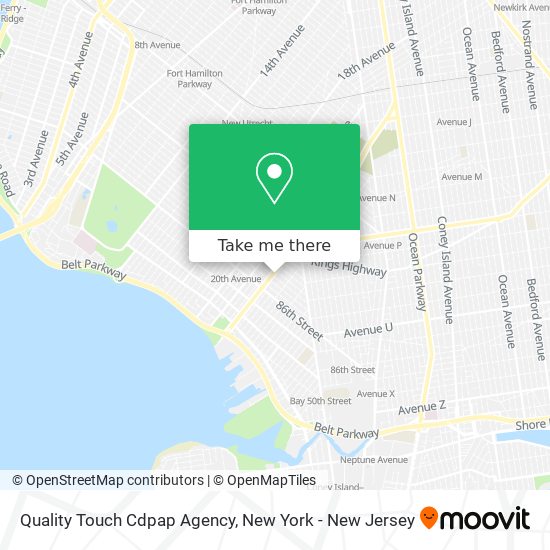 Quality Touch Cdpap Agency map