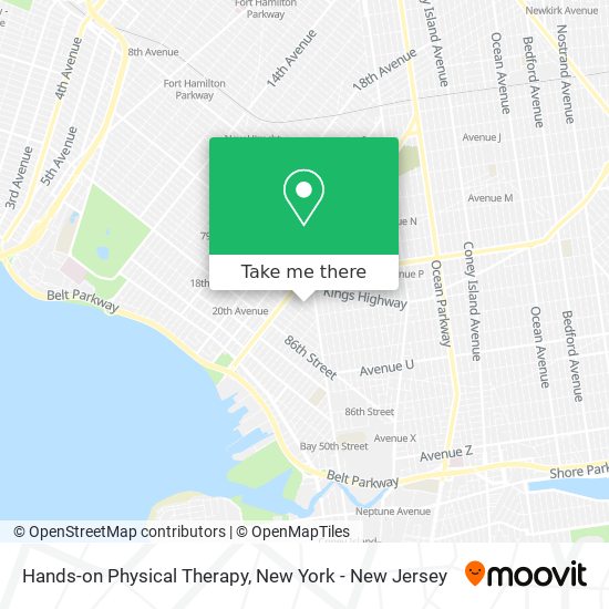 Hands-on Physical Therapy map