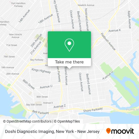 Doshi Diagnostic Imaging map
