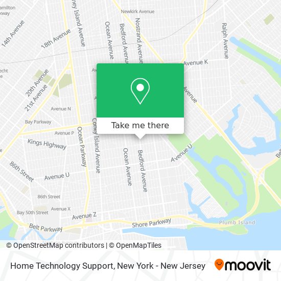 Home Technology Support map