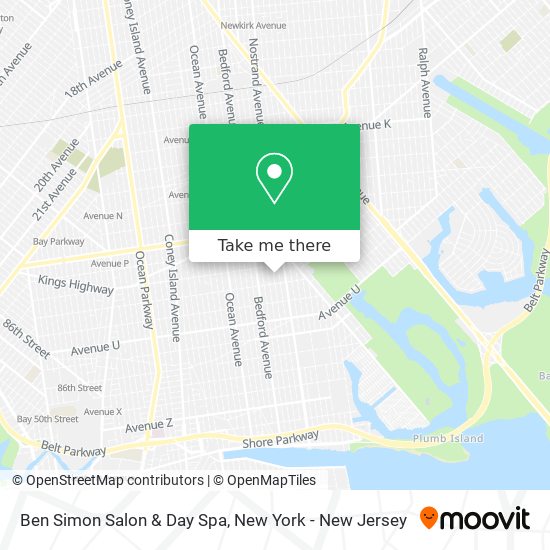 Ben Simon Salon & Day Spa map