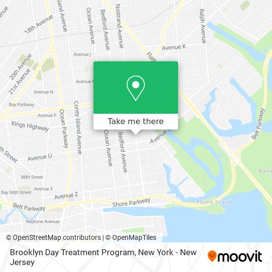 Mapa de Brooklyn Day Treatment Program