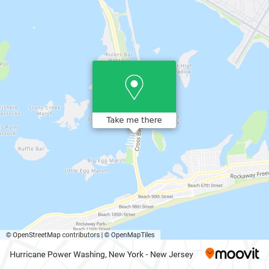 Hurricane Power Washing map