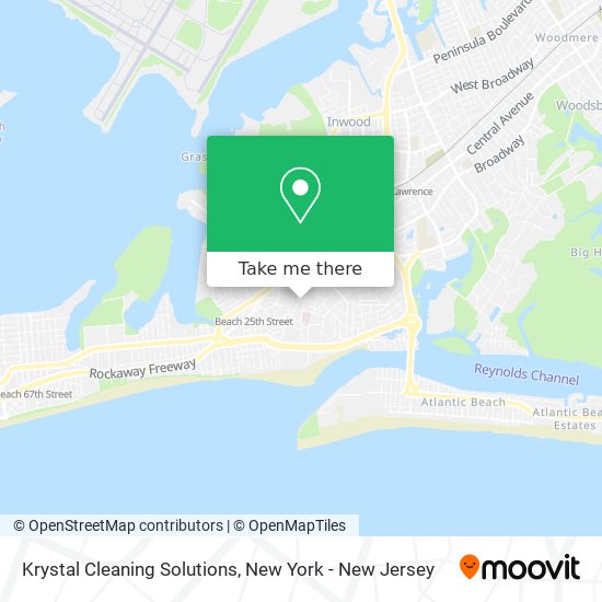 Krystal Cleaning Solutions map