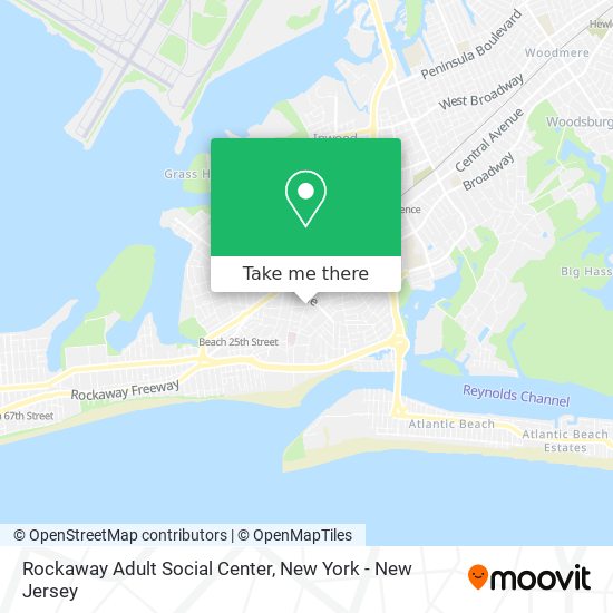 Mapa de Rockaway Adult Social Center