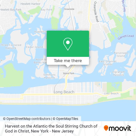 Mapa de Harvest on the Atlantic-the Soul Stirring Church of God in Christ