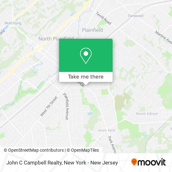 Mapa de John C Campbell Realty