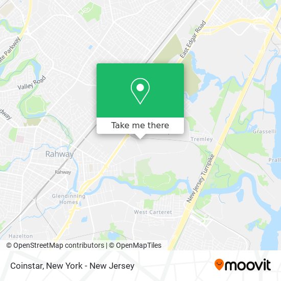 Coinstar map