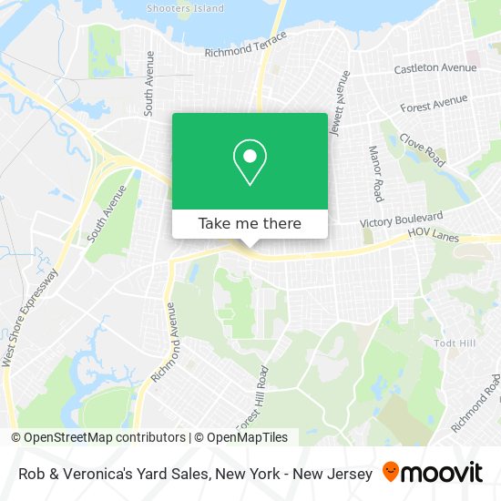 Rob & Veronica's Yard Sales map