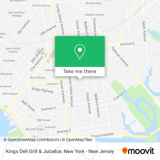 Kings Deli Grill & Juicebar map