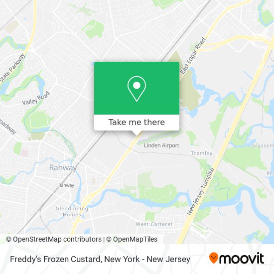 Freddy's Frozen Custard map
