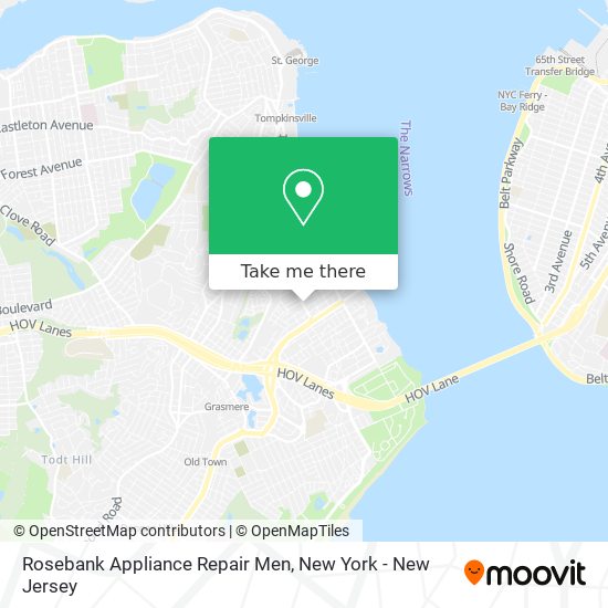 Mapa de Rosebank Appliance Repair Men