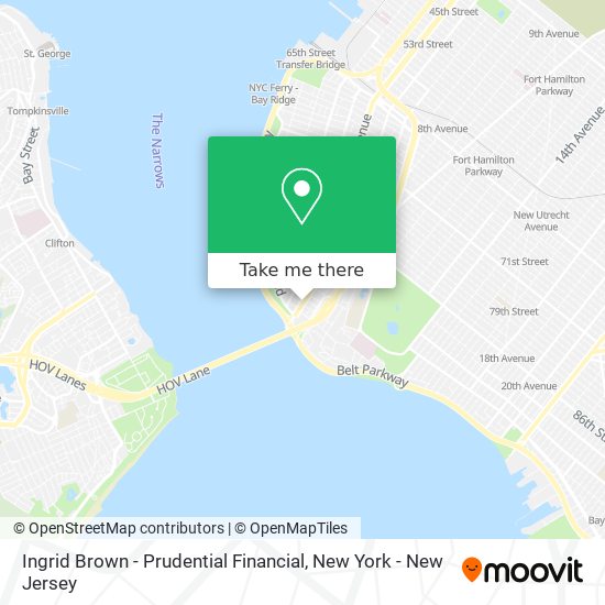 Ingrid Brown - Prudential Financial map