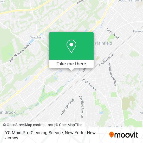 YC Maid Pro Cleaning Service map